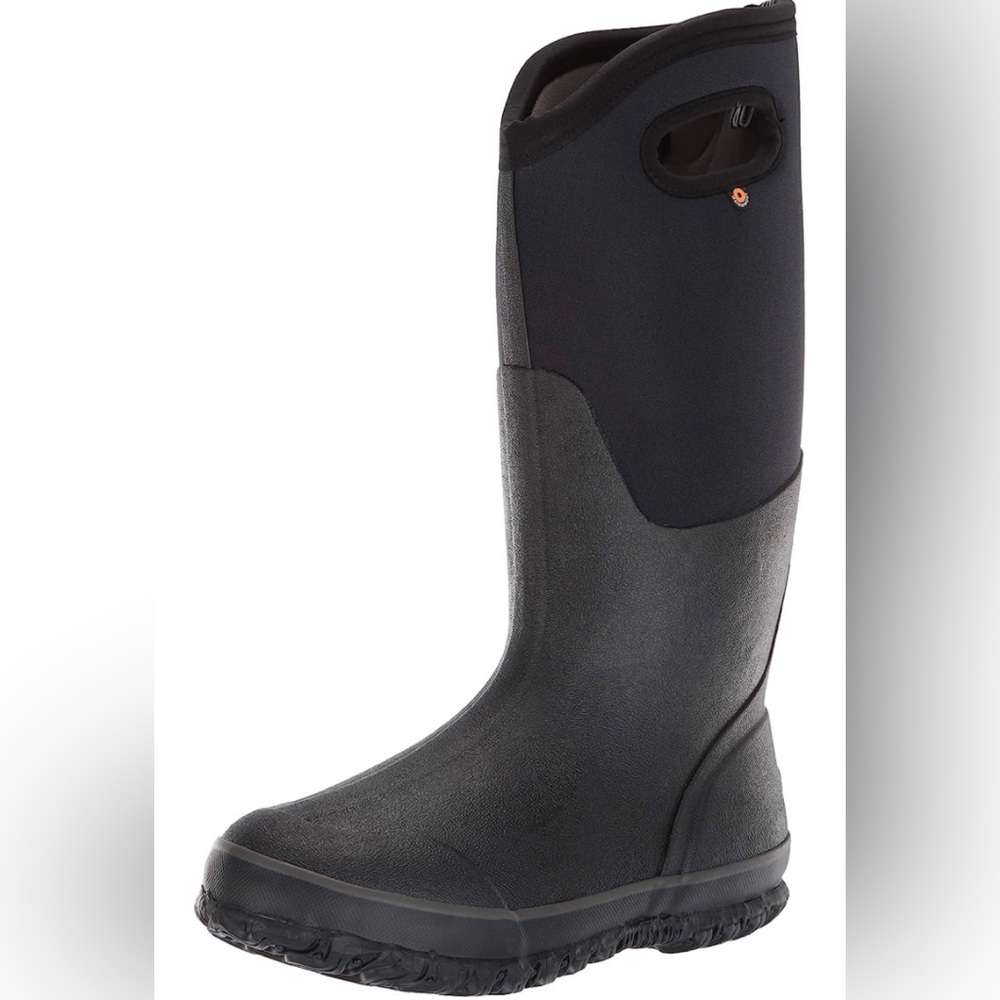 BOGS Women’s Classic High Solid Boot in black size 8